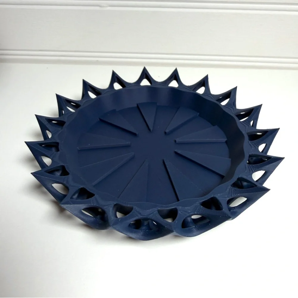 Invader Planter Pot, Small Indoor Flower Pot, Modern Planter with Saucer